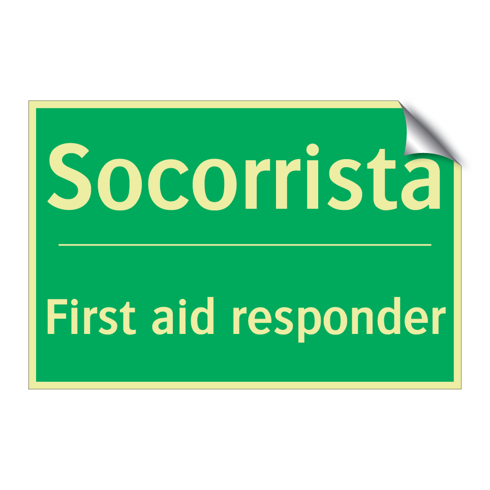 Socorrista - First aid responder