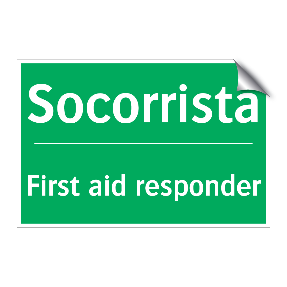 Socorrista - First aid responder