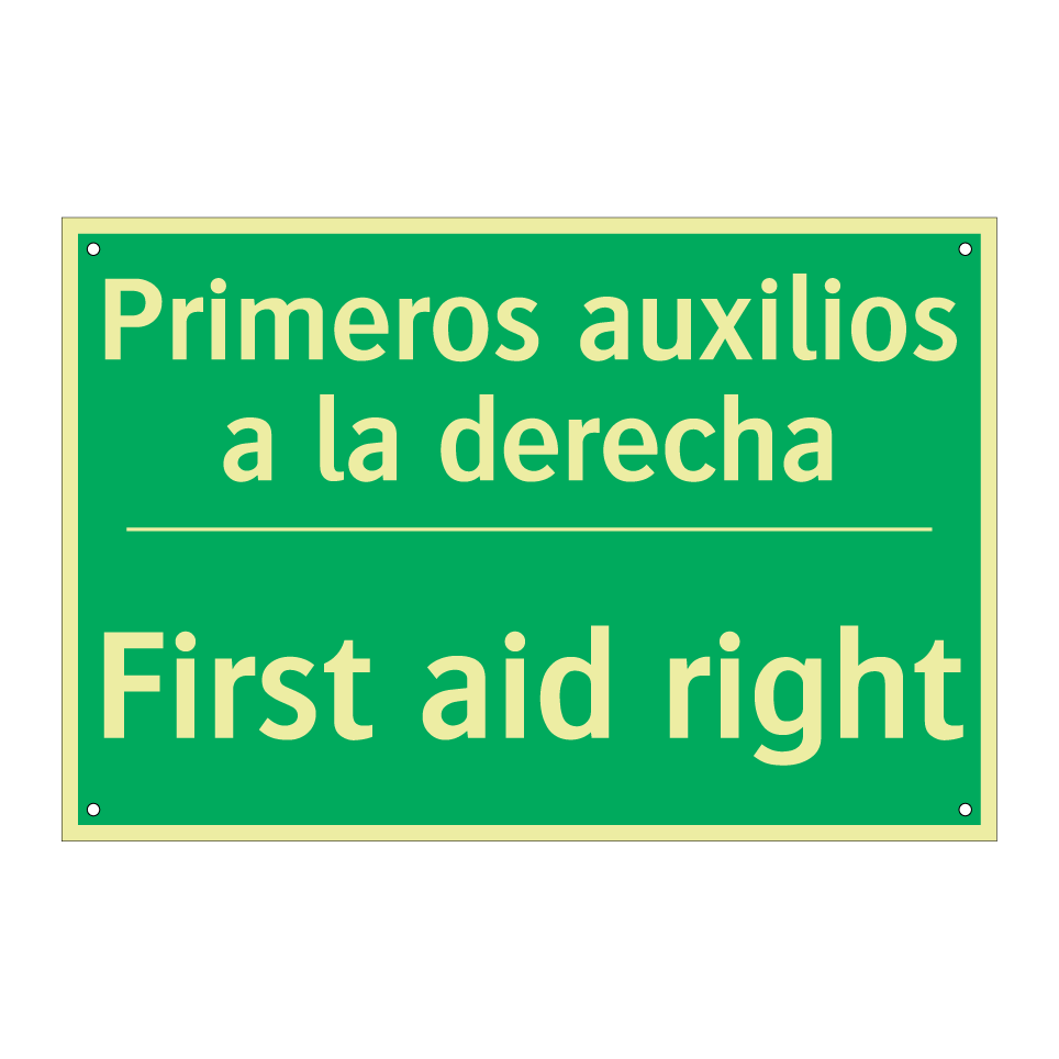 Primeros auxilios a la derecha - First aid right