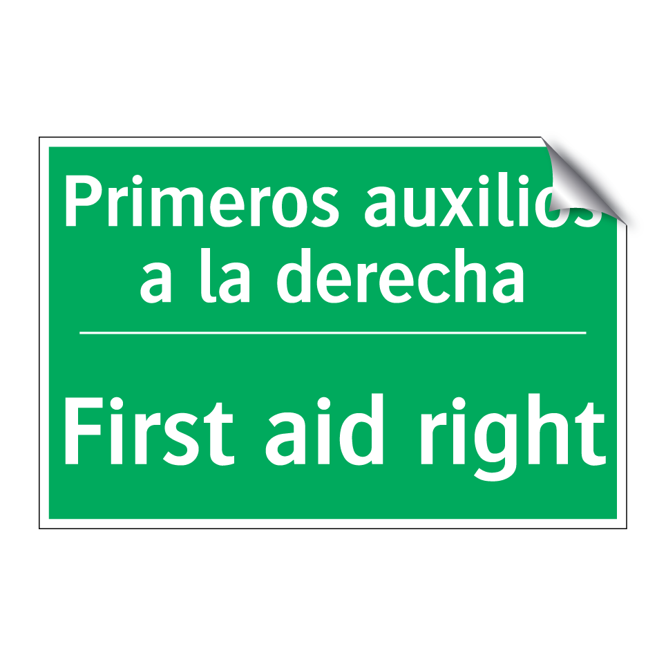 Primeros auxilios a la derecha - First aid right