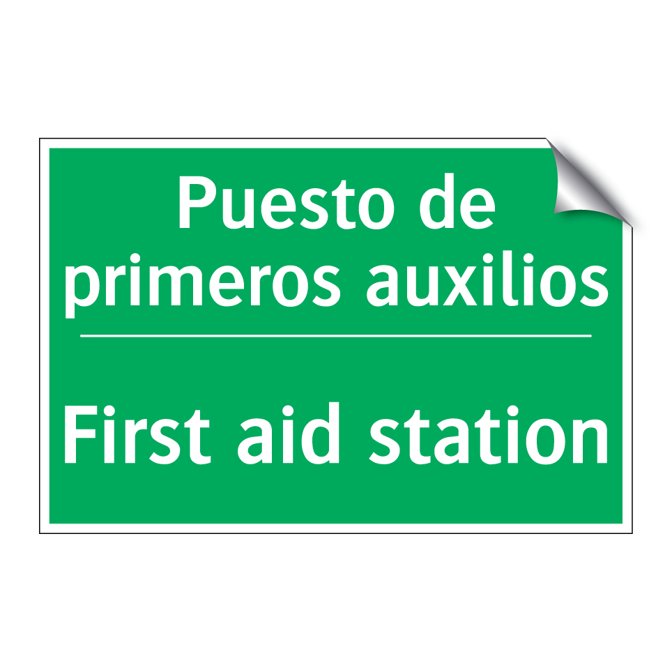 Puesto de primeros auxilios - First aid station