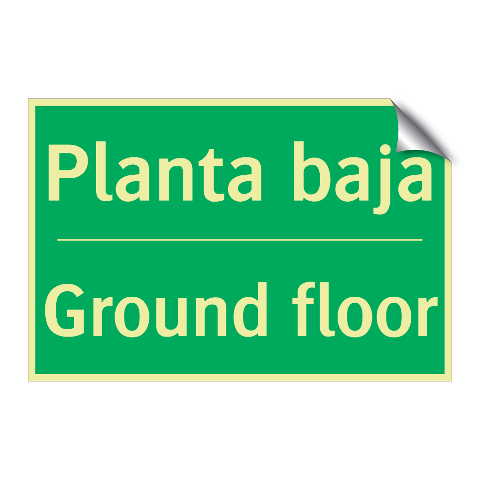 Planta baja - Ground floor