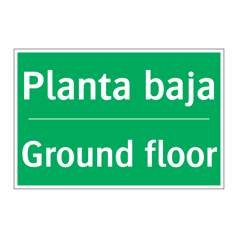 Planta baja - Ground floor
