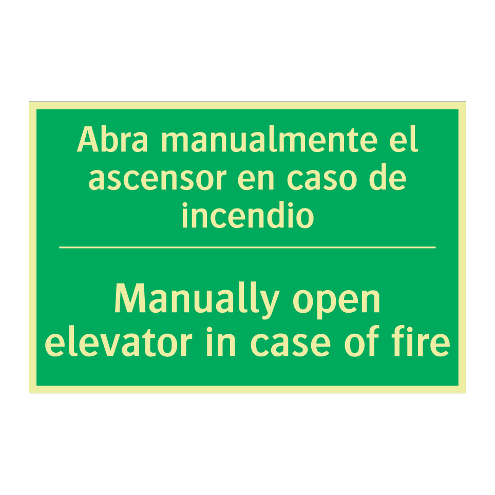 Abra manualmente el ascensor /.../ - Manually open elevator in /.../
