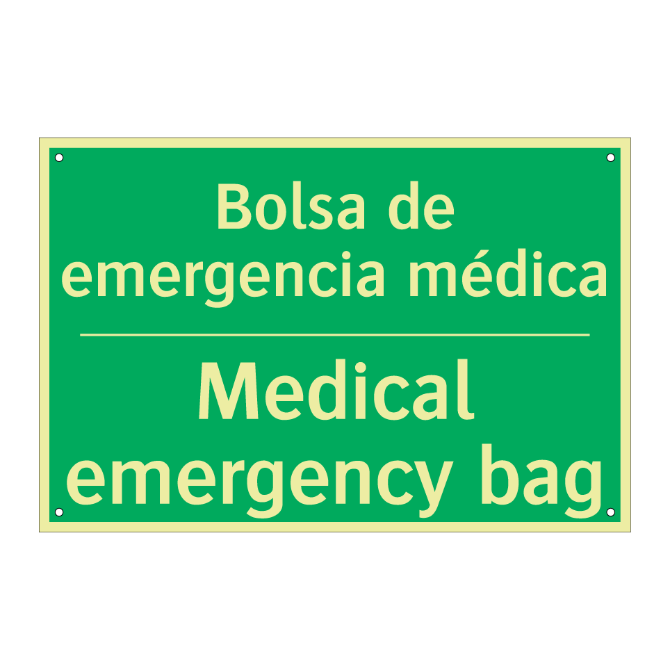 Bolsa de emergencia médica - Medical emergency bag