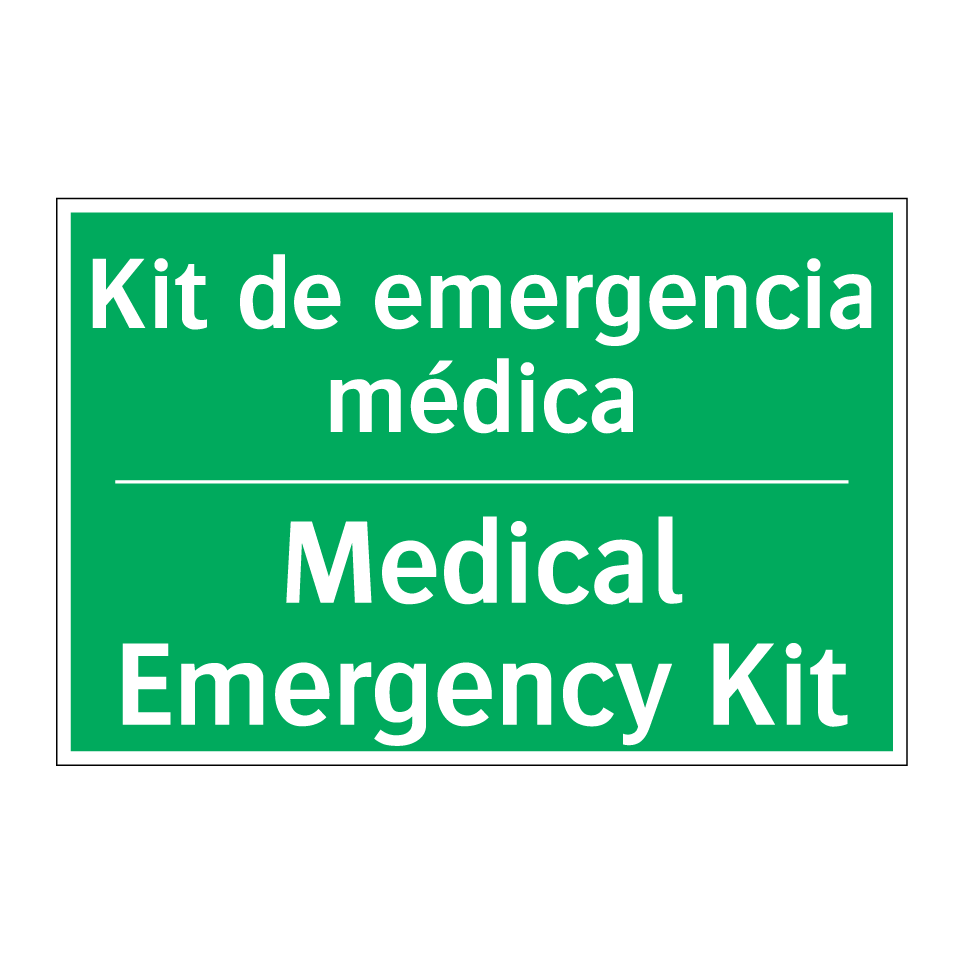 Kit de emergencia médica - Medical Emergency Kit