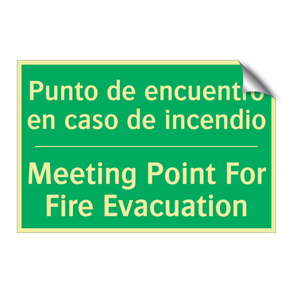 Punto de encuentro en caso de /.../ - Meeting Point For Fire /.../