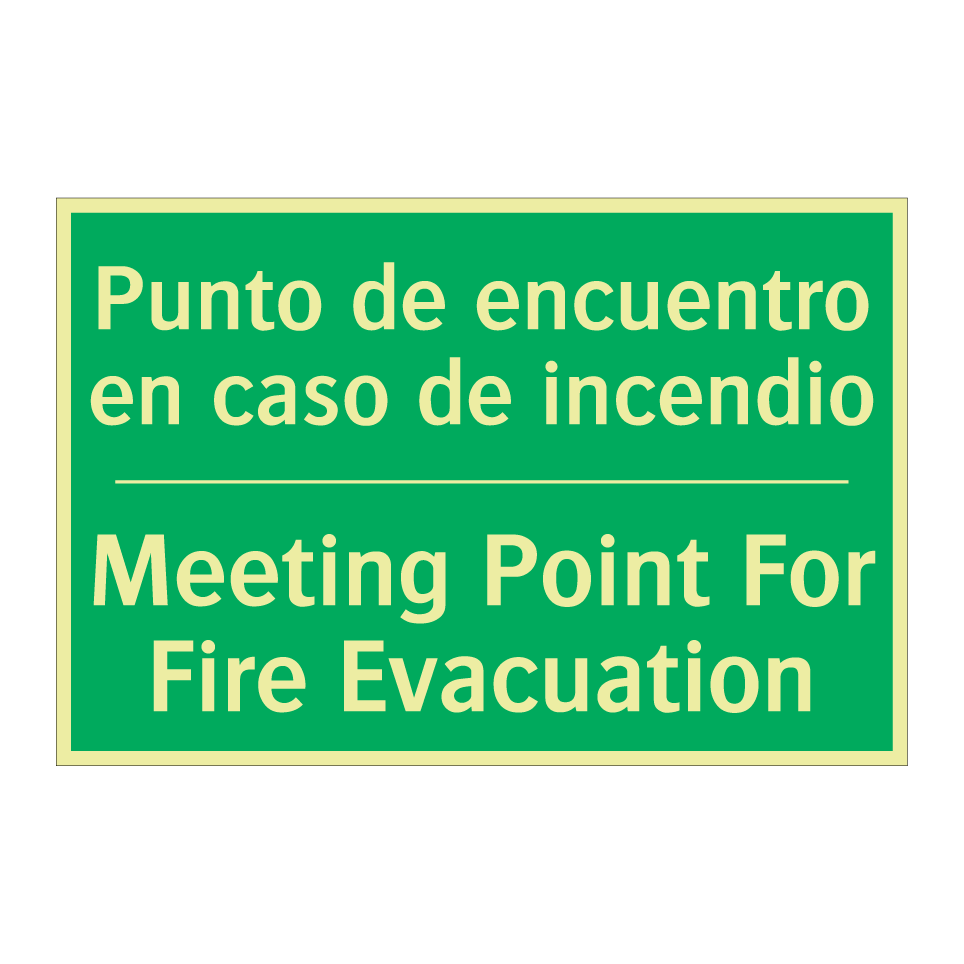 Punto de encuentro en caso de /.../ - Meeting Point For Fire /.../