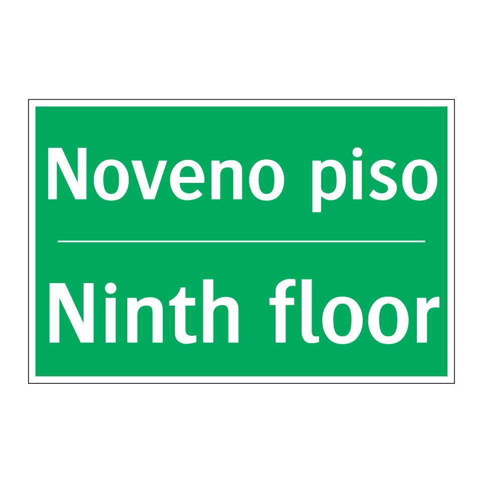 Noveno piso - Ninth floor