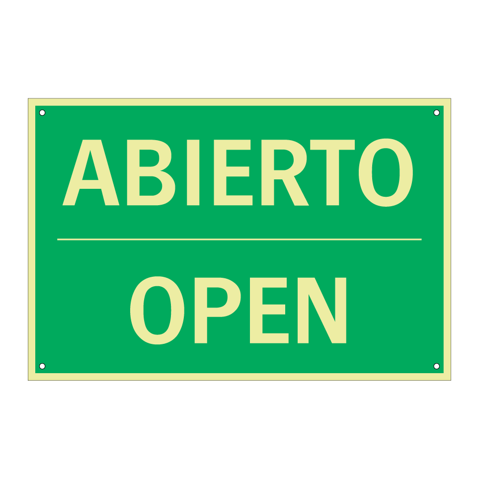 ABIERTO - OPEN