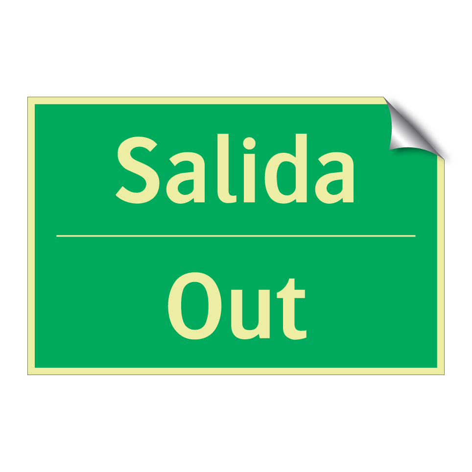Salida - Out