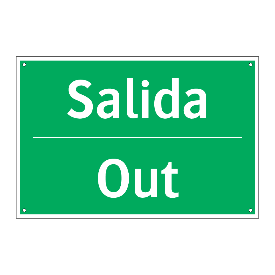 Salida - Out