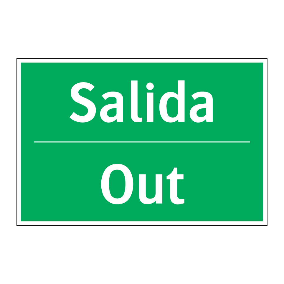 Salida - Out