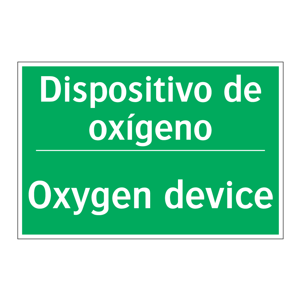 Dispositivo de oxígeno - Oxygen device
