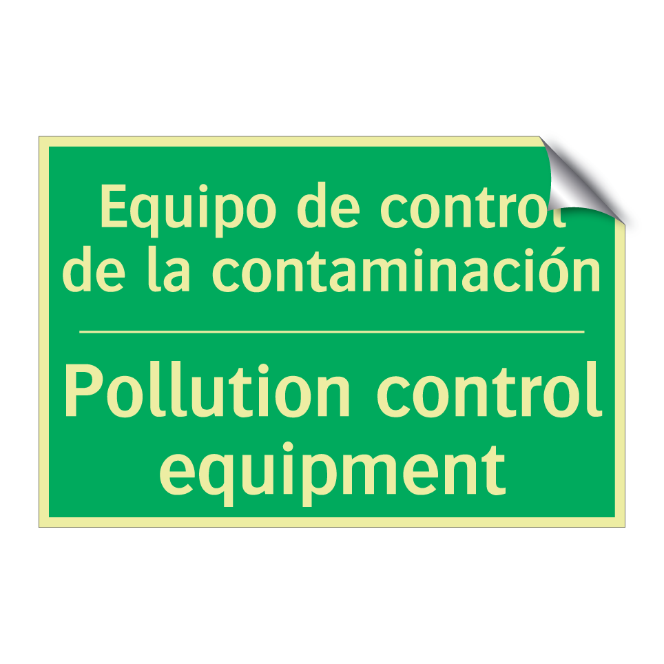 Equipo de control de la /.../ - Pollution control equipment