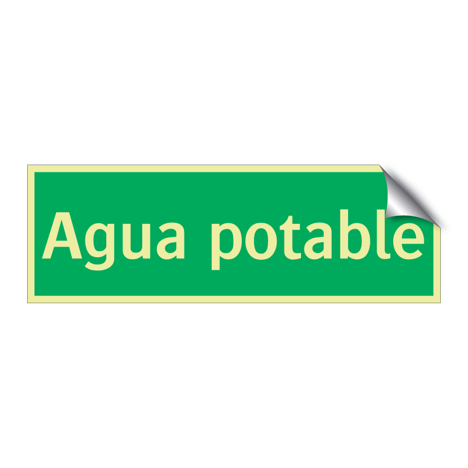 Agua potable