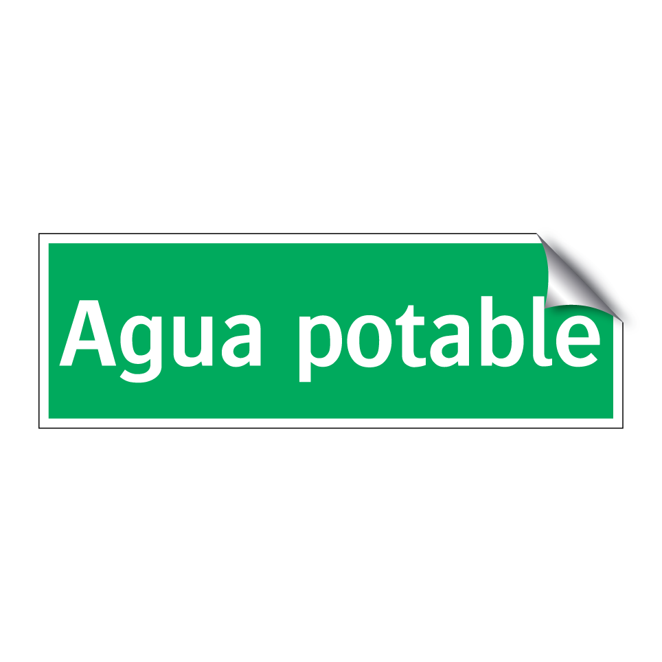 Agua potable