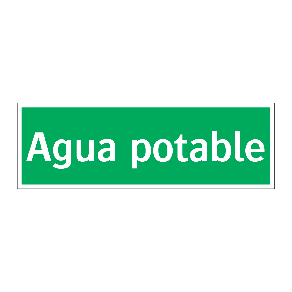 Agua potable