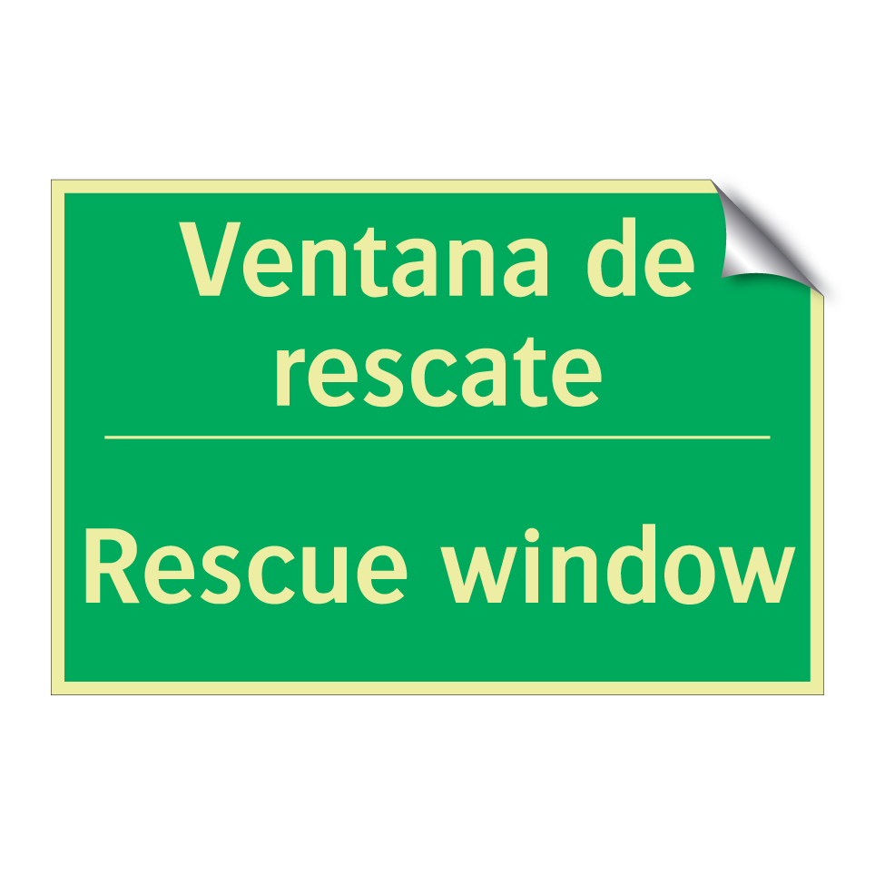 Ventana de rescate - Rescue window