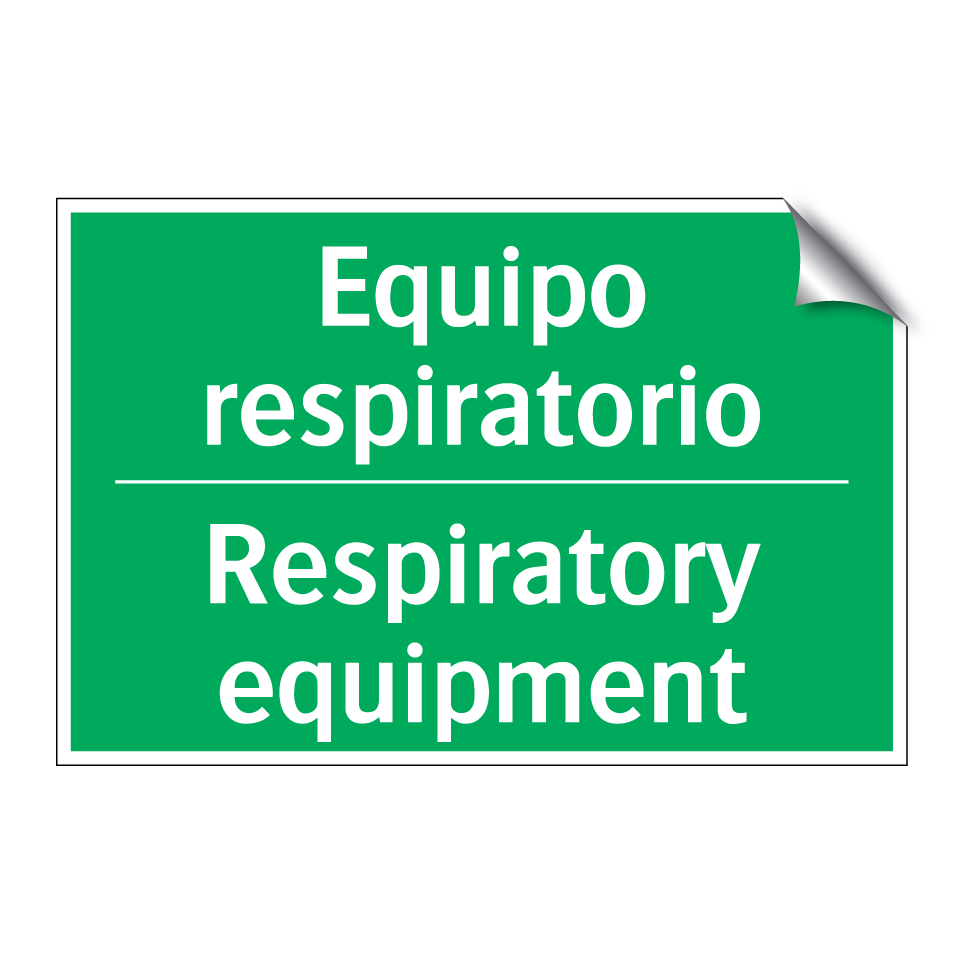 Equipo respiratorio - Respiratory equipment