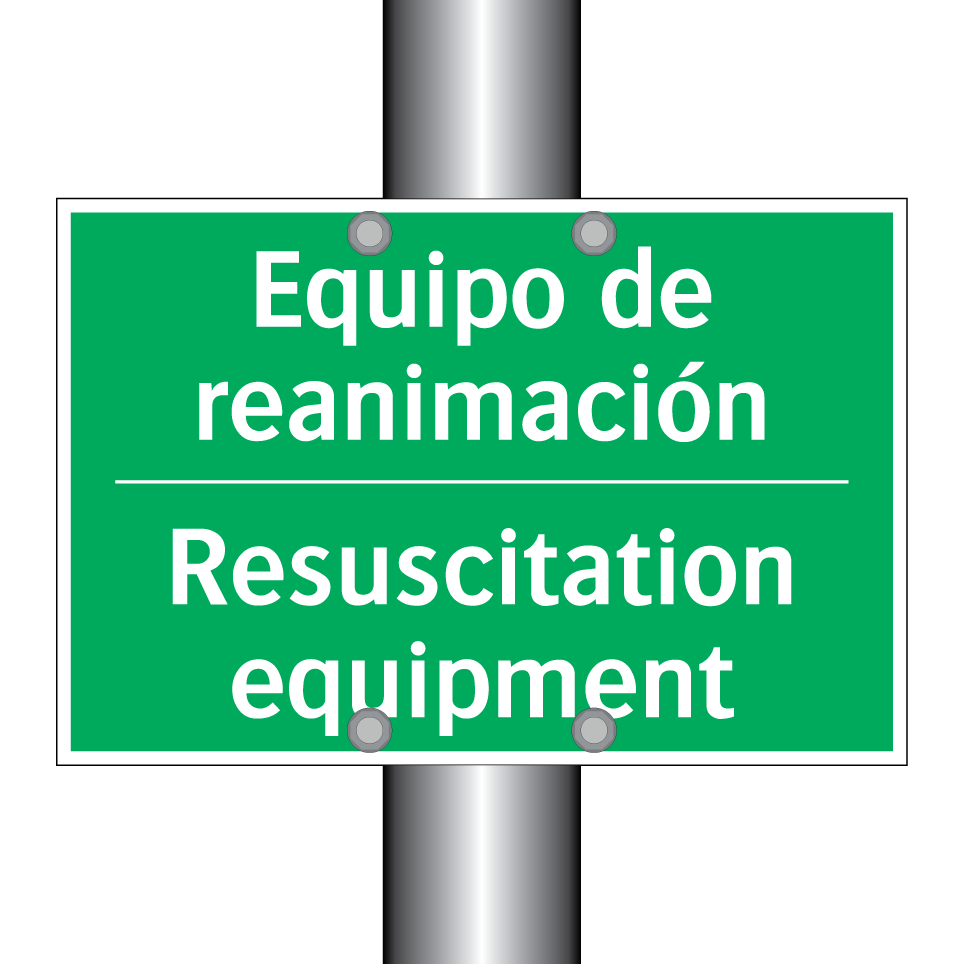 Equipo de reanimación - Resuscitation equipment
