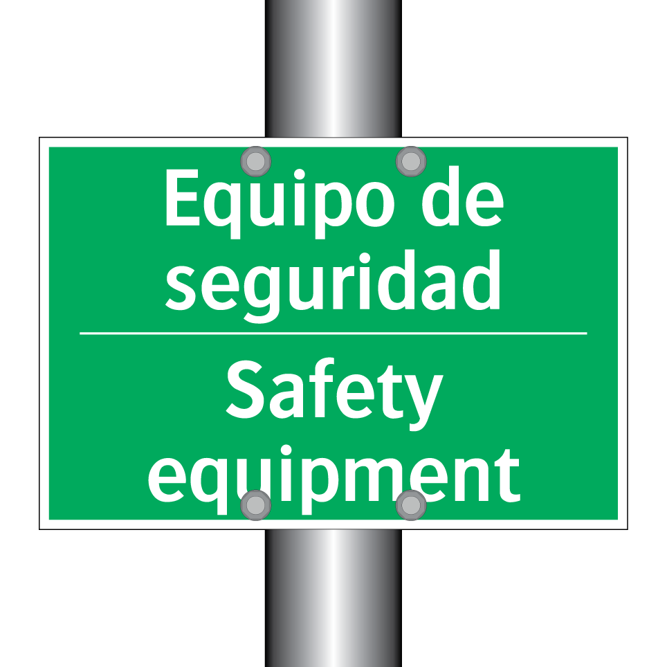 Equipo de seguridad - Safety equipment