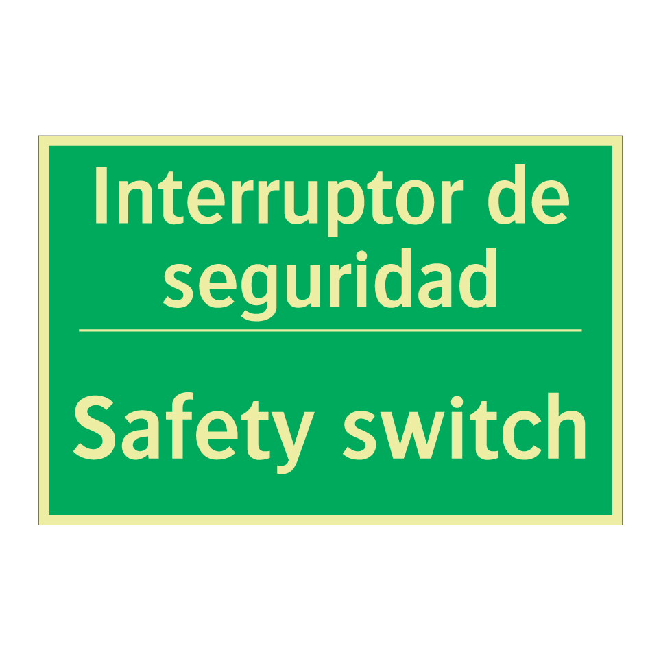 Interruptor de seguridad - Safety switch