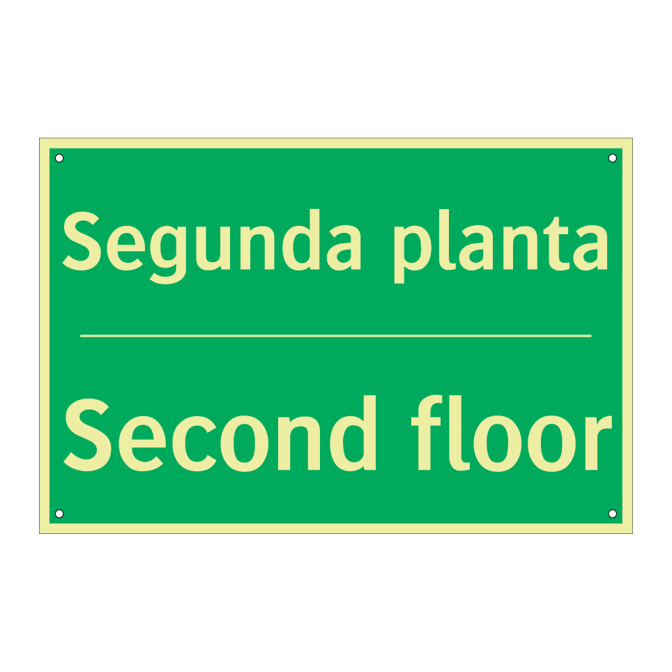 Segunda planta - Second floor