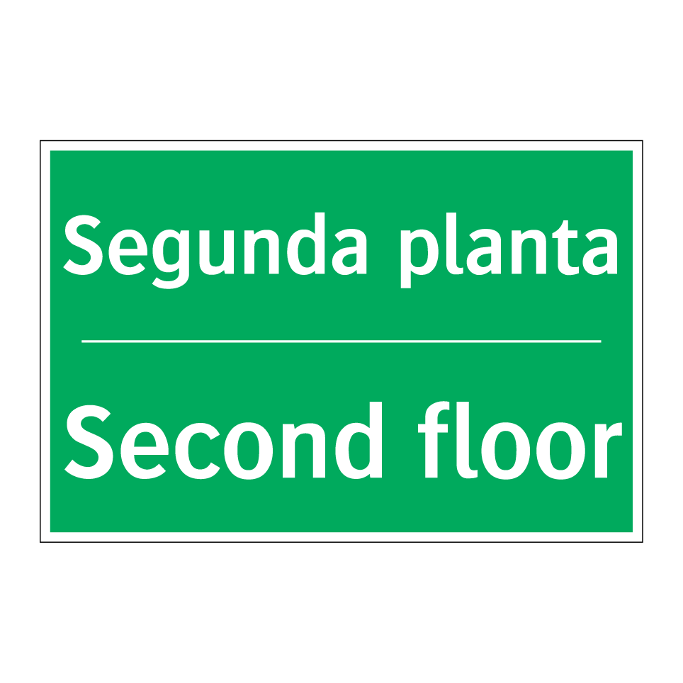 Segunda planta - Second floor