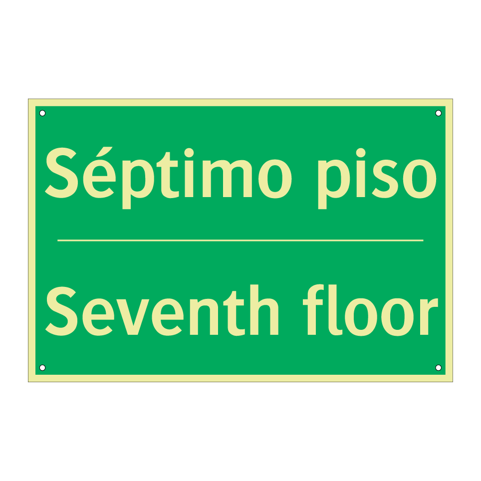 Séptimo piso - Seventh floor