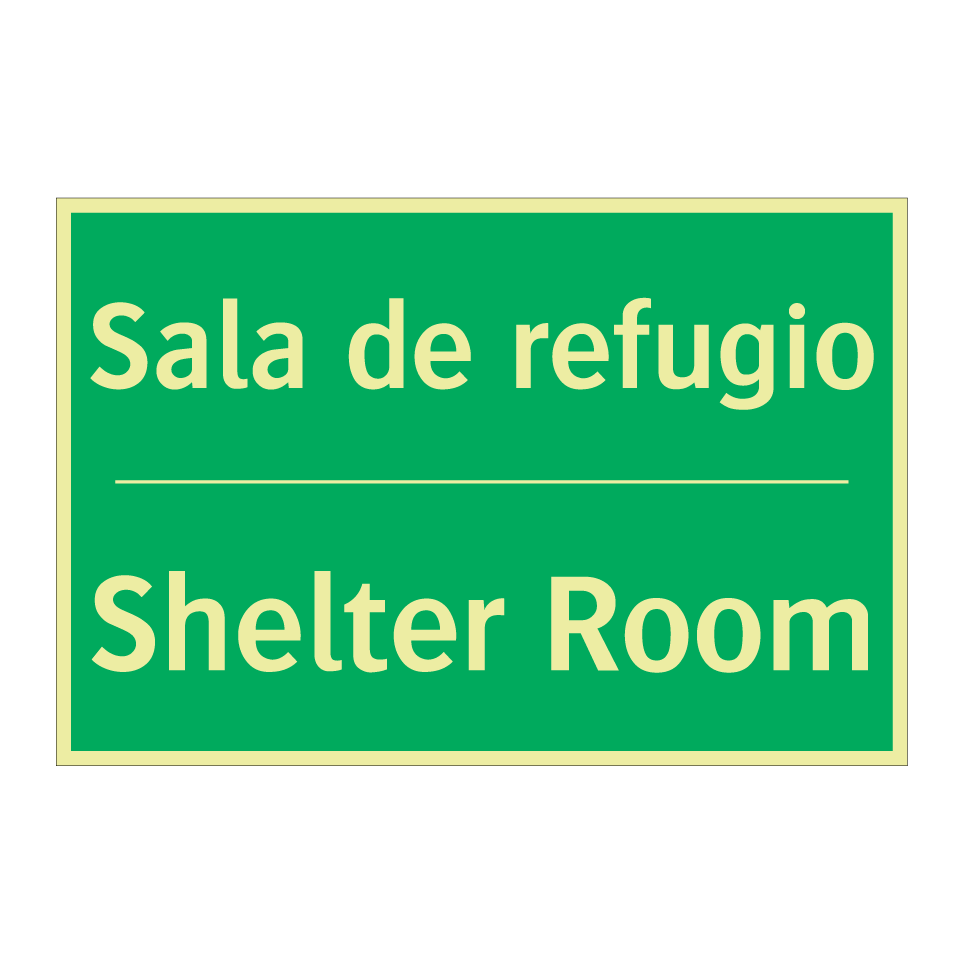 Sala de refugio - Shelter Room
