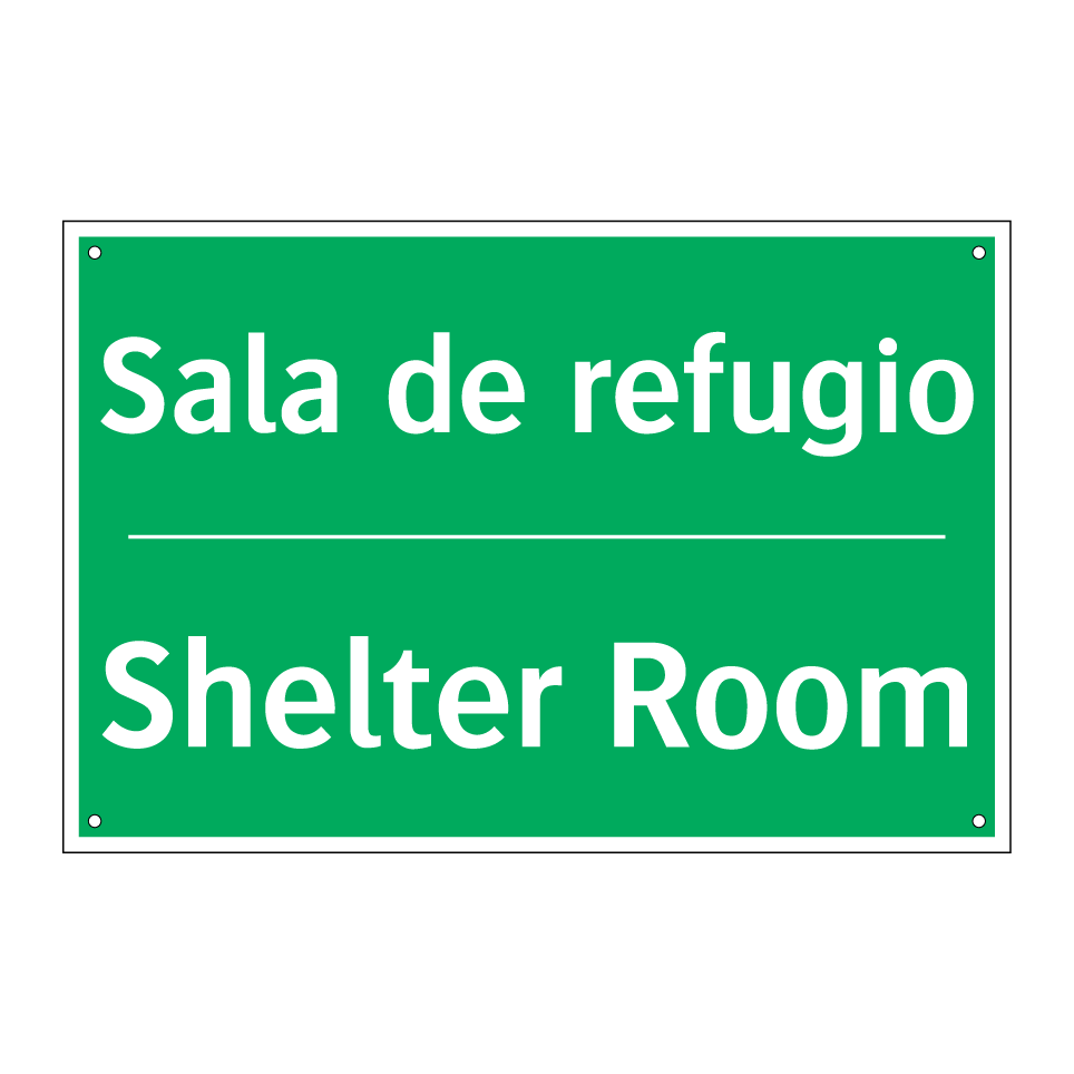 Sala de refugio - Shelter Room