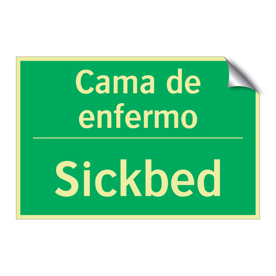 Cama de enfermo - Sickbed