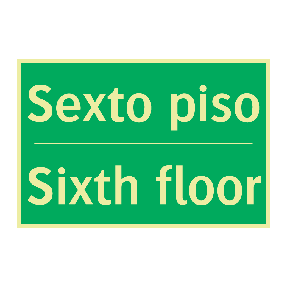 Sexto piso - Sixth floor