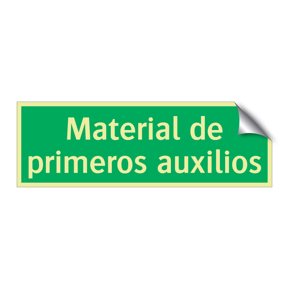 Material de primeros auxilios