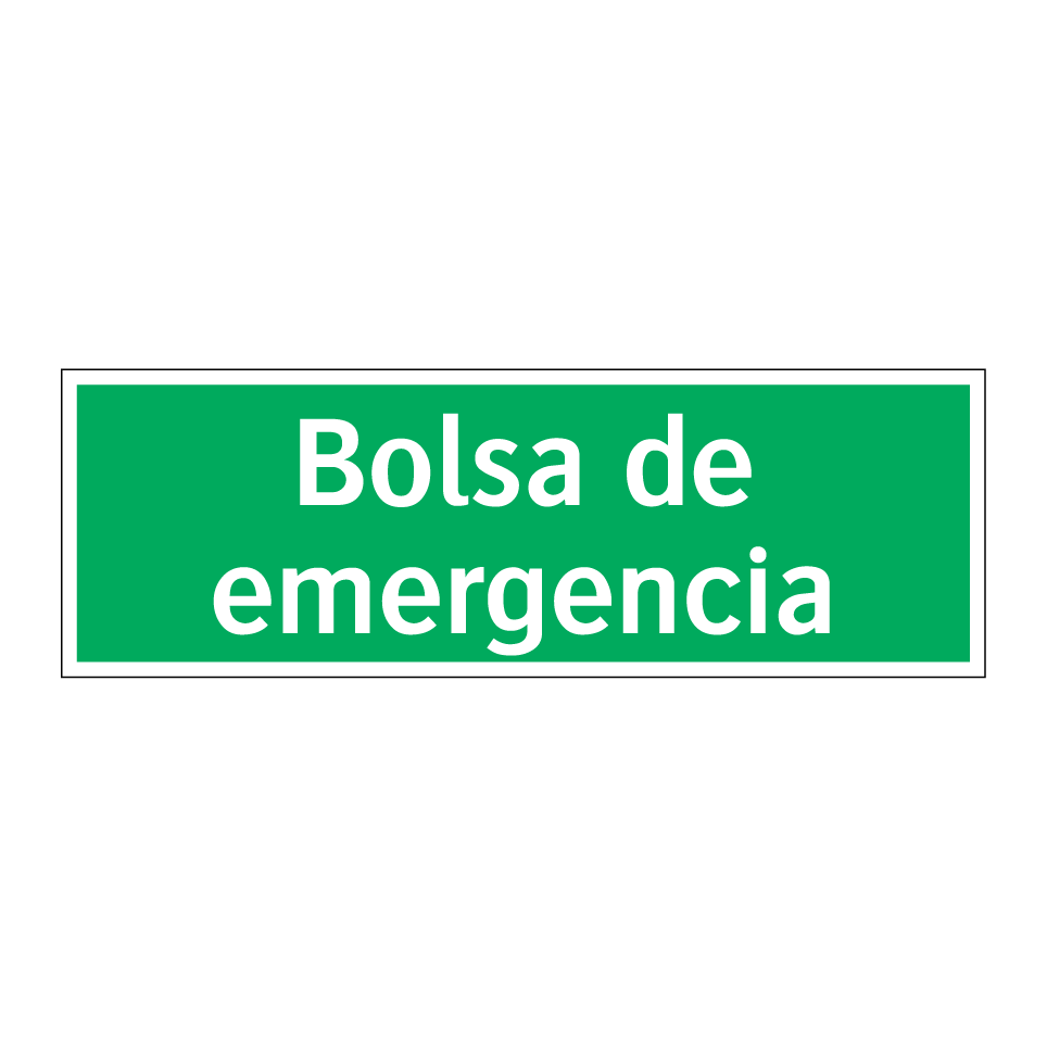 Bolsa de emergencia