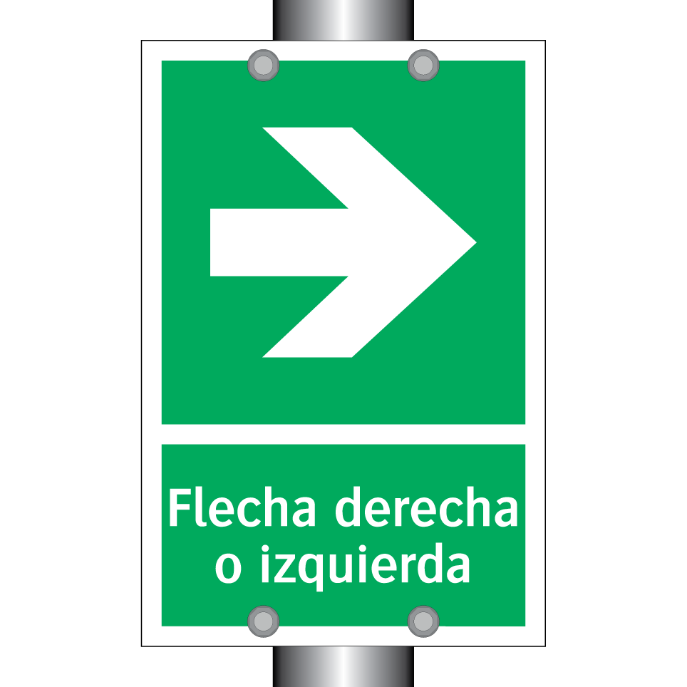 Flecha derecha o izquierda