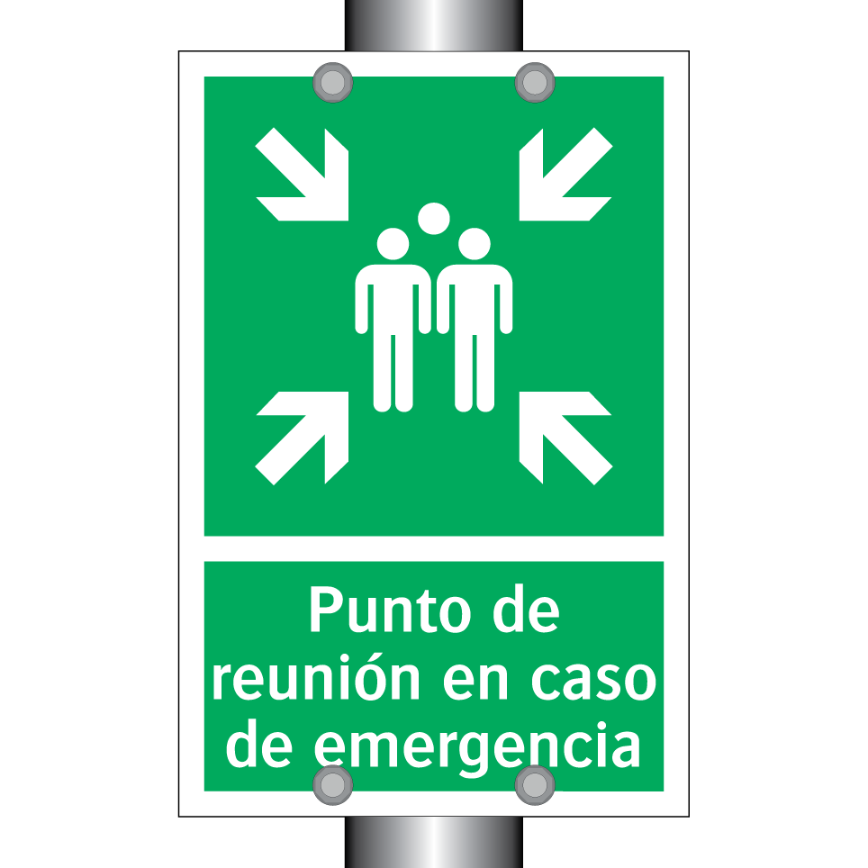 Punto de reunión en caso de emergencia