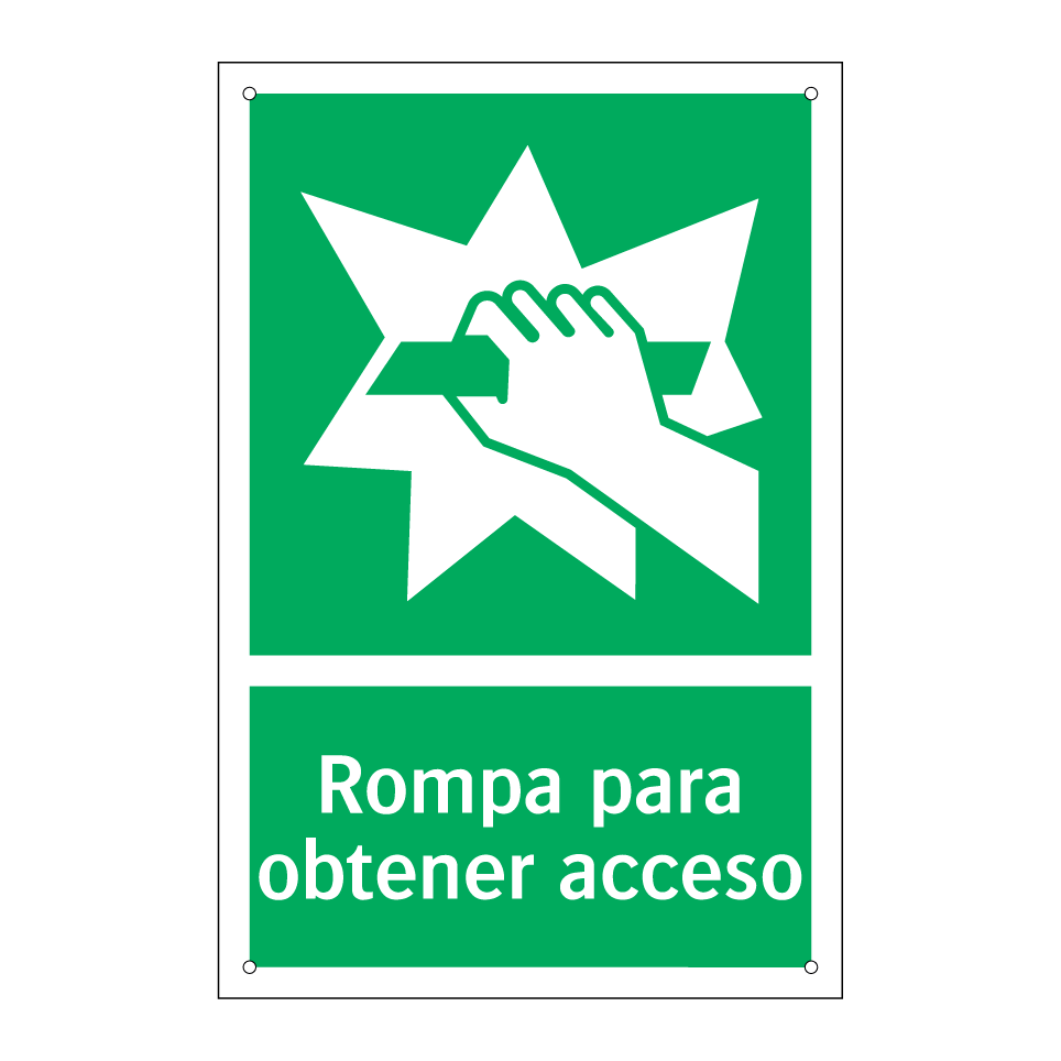 Rompa para obtener acceso