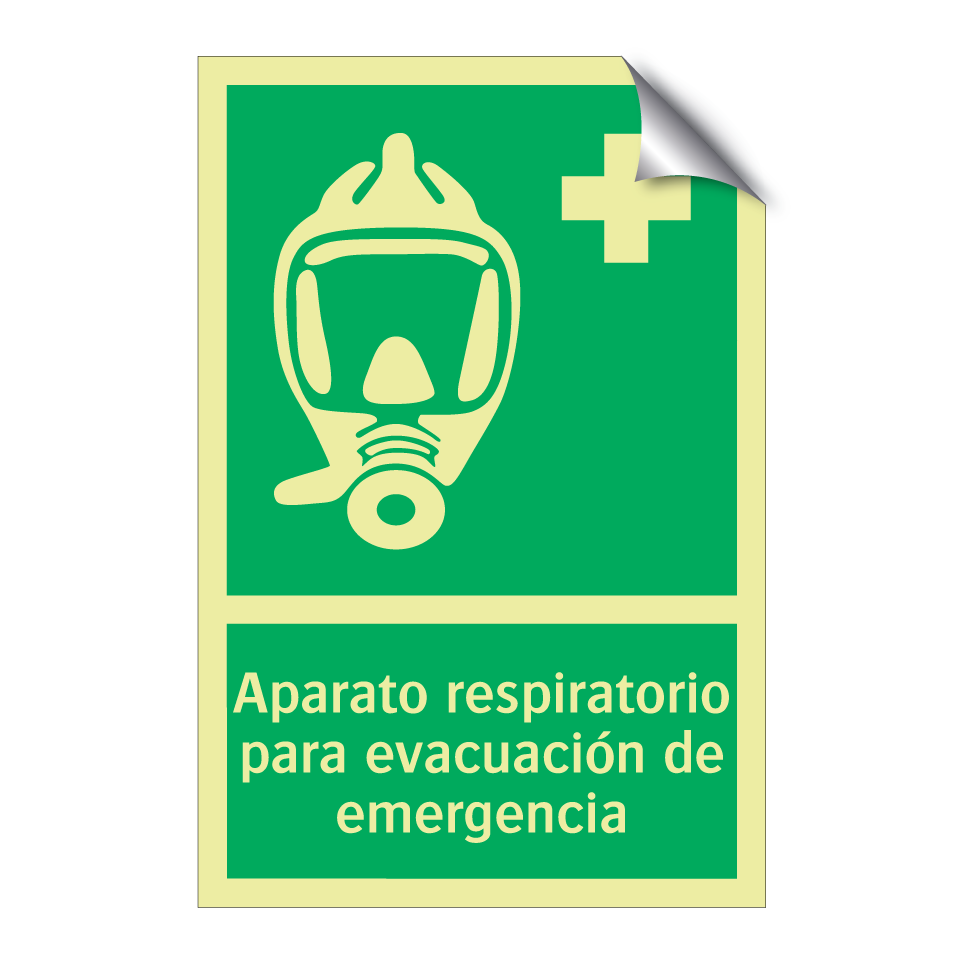 Aparato respiratorio para evacuación de emergencia