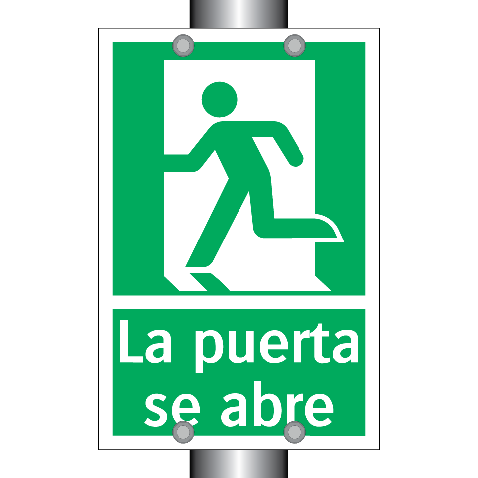 La puerta se abre