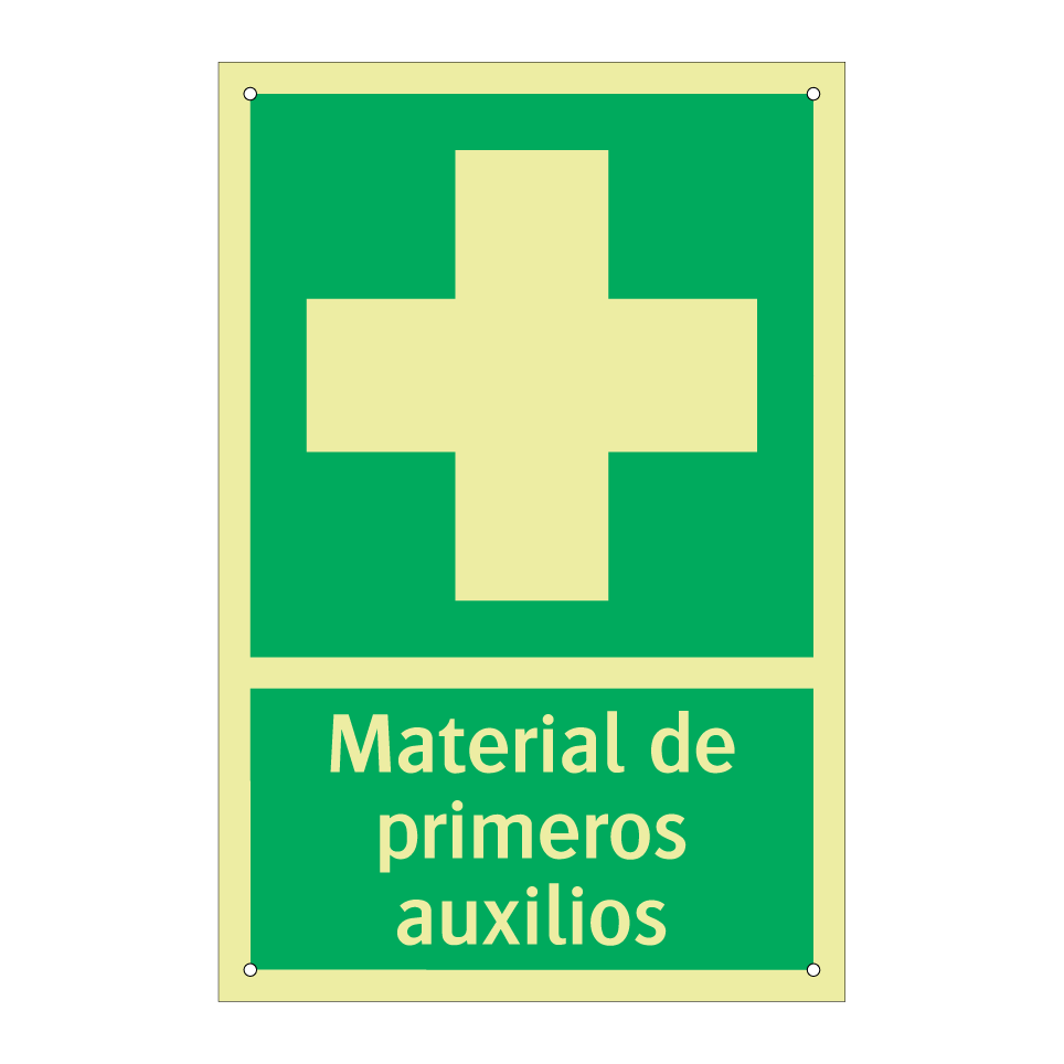 Material de primeros auxilios