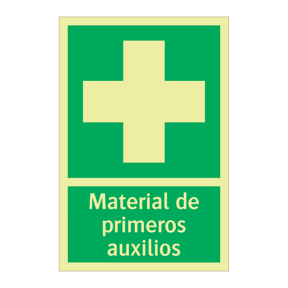 Material de primeros auxilios