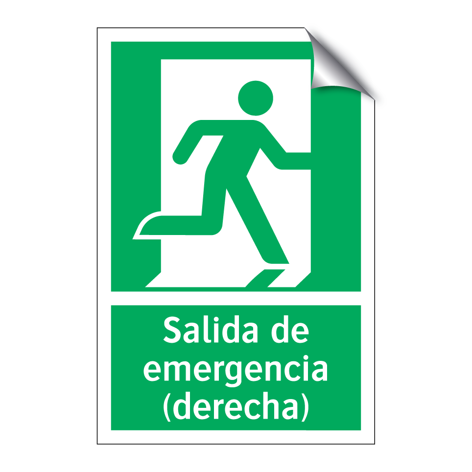 Salida de emergencia (derecha)