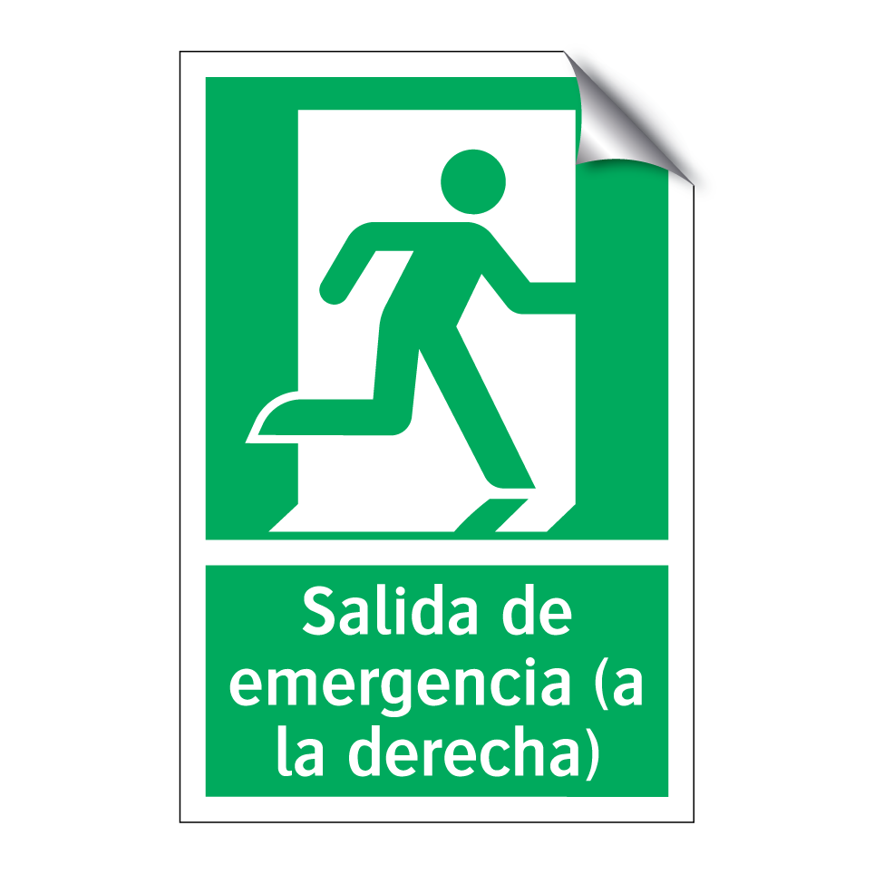 Salida de emergencia (a la derecha)