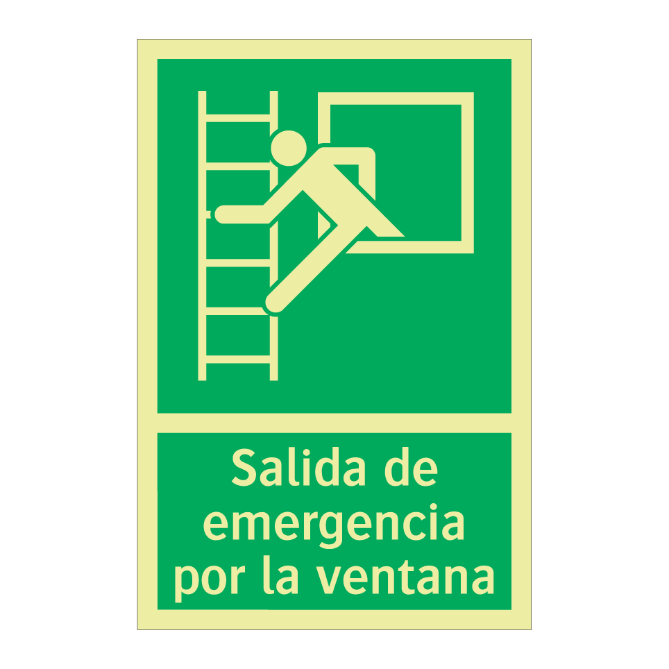 Salida de emergencia por la ventana
