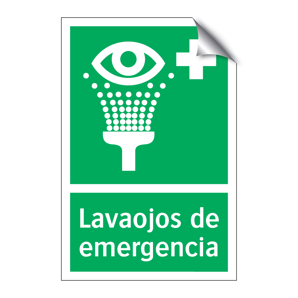 Lavaojos de emergencia
