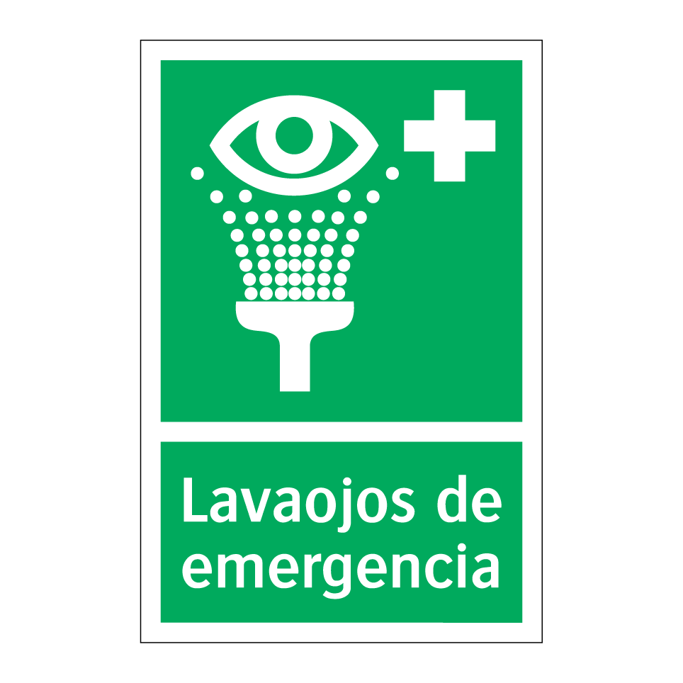 Lavaojos de emergencia