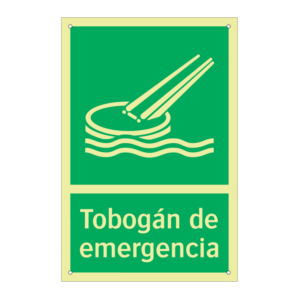 Tobogán de emergencia