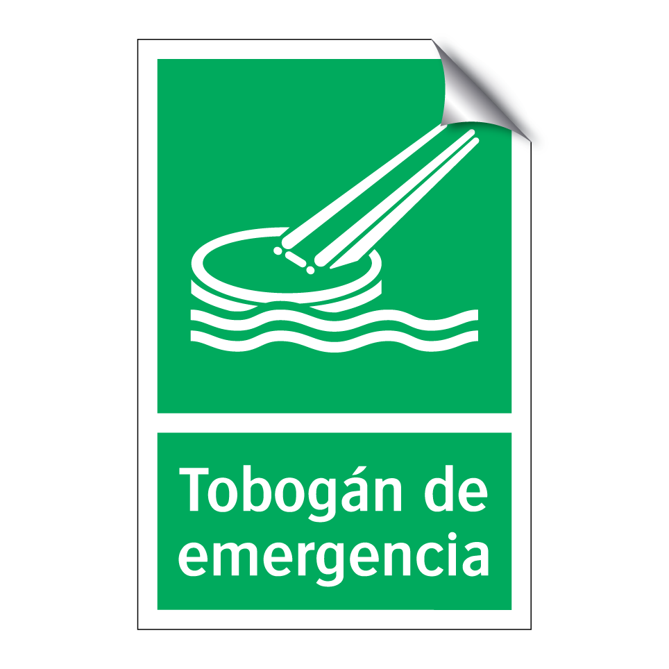 Tobogán de emergencia